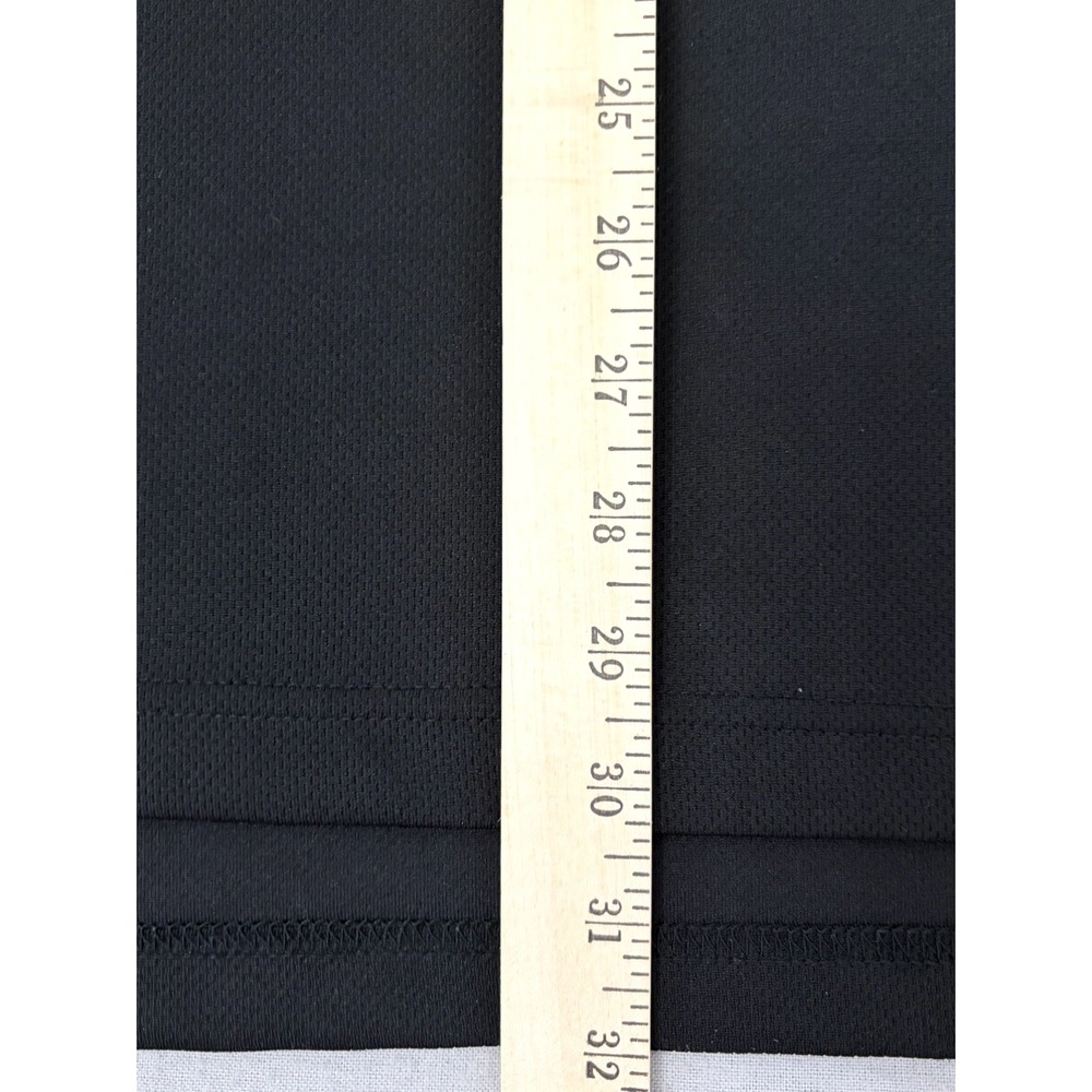 Smitty Men's Black Polo Short Sleeve Shirt Size Large - Picture 6 of 9